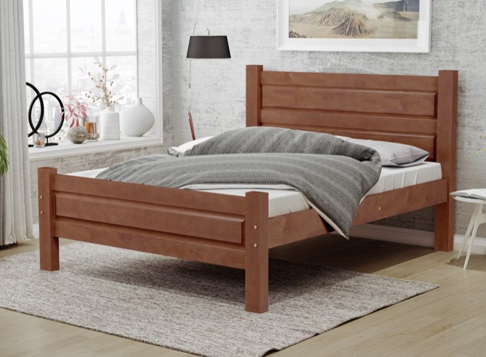 Cama de casal tradicional — ref. 001