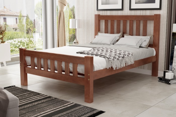 Cama de casal ripada — ref. 003