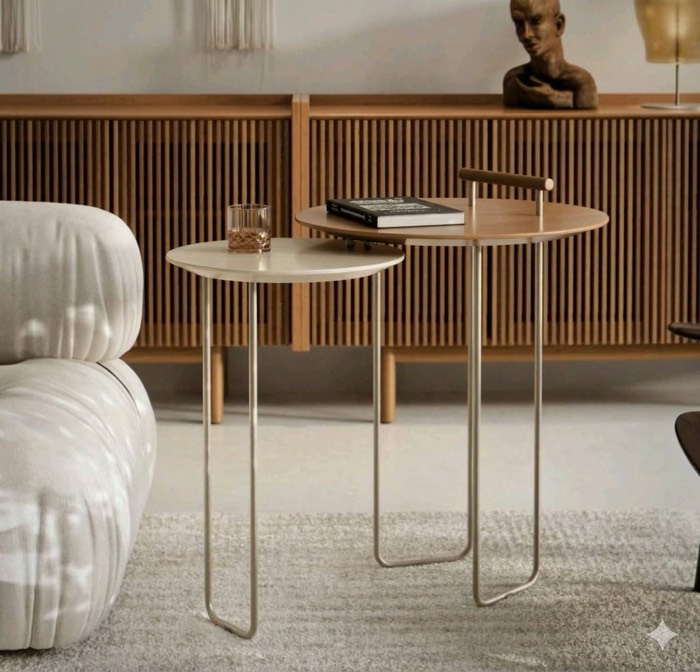 Mesa de apoio duo de encaixe — ref. 001